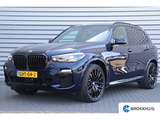 BMW X5 XDRIVE45E 394PK HIGH EXECUTIVE M-SPORT AUTOMAAT SOH 89% / NAVI / LEDER / FULL-LED / CLIMA / 22" LMV / KEYLESS / CAMERA / LUCHTVERING / CRUISECONTROL / WINTERPAKKET !!