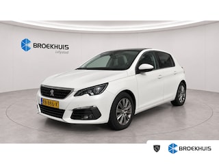 Peugeot 308 1.2 PURETECH 130PK 5-DRS ALLURE AUTOMAAT / NAVI / LEDER / CLIMA / FULL-LED / PDC / PARELMOER / PANO. DAK / 16" LMV / TREKHAAK  !!