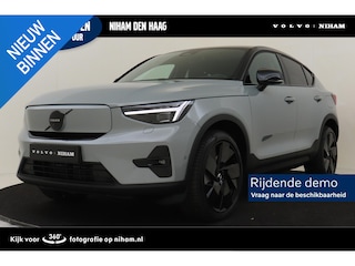 Volvo EC40 TWIN MOTOR ULTRA BLACK EDITION EUROPA 82 kWh *FULL OPTIONS!* -PANO.DAK|HARMAN/KARDON|360°CAM|LIGHTING|POWER-SEATS|PRIVACY.GLAS|20"|SoH:100%