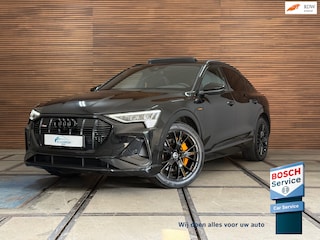 Audi E-tron 50 quattro S-line Black Edition 71 kWh | 313 pk | Pano | Matrix LED | B&O | 360° | Memory | Black pack