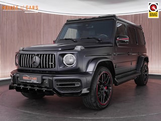 Mercedes-Benz G-klasse 63AMG Edition 1 |Akrapovic|sterrenhemel|schuif/kantel dak|Burmester|massage|memory|stoelverwarming & ventilatie|360 camera|carbon interieur|blind spot|22"|