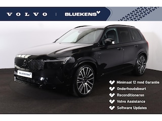 Volvo XC90 T8 Recharge AWD Ultra Dark - Luchtvering - Panorama/schuifdak - IntelliSafe Assist & Surround - 360º Camera - Bowers & Wilkins audio - Verwarmde voorstoelen, stuur & achterbank - Parkeersensoren voor & achter - Elektr. bedienb. voorstoelen met geheugen - Geventileerde voorstoelen - Draadloze tel. lader - Extra getint glas - Inklapbare trekhaak - 22' LMV