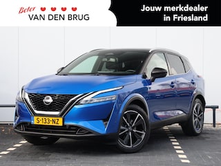 Nissan Qashqai 1.3 MHEV Tekna 140PK | Panoramadak | Trekhaak | Stoel & Stuurverwarming | Voorruitverwarming | HUD | Camera |