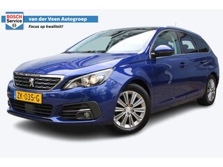Peugeot 308 SW 1.2 PureTech Blue Lease Premium | Apple Carplay/Android auto | Stoelverwarming | Panoramadak | Lederen bekleding | Park assist | Lane assist | Keyless entry/start | Climate control |Cruise control | Achteruitrijcamera | Navigatie | Elektrische ramen v/a | Bluetooth | DAB |