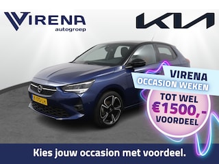 Opel Corsa 1.2 GS Line Navigatie - Achteruitrijcamera - Climate control - Stoelverwarming - Stuurverwarming - Dodehoek detectie - Virena zekerheidspakket € 895,-