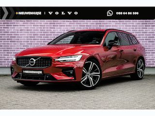 Volvo V60 2.0 T4 R-Design | Trekhaak | Panoramadak | Achteruitrijcamera | Parkeersensoren | Parkeerverwarming | Keyless Entry | Elektrische Achterklep | Stoelverwarming voor en achter | Cruise Control Adaptief | BLIS | Navigatie | Apple Carplay | Android Auto