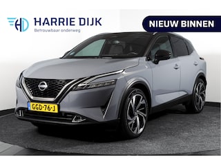 Nissan Qashqai 1.3 MHEV Xtronic 158 PK Tekna Plus | Trekhaak | Panodak | Dig.Cockpit | Adapt.Cruise | Bose | Stoelverw. | 360 camera | NAV+App.Connect | Auto.Airco | LM 20" |