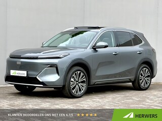 Geely Starray EM-i 1.5 Max+ / Binnenkort beschikbaar / 29,8 kWh / 136km WLTP / max 1055km Actieradius / PHEV / Plug-in / Fabrieksgarantie tot 07-2034 / Stoelverwarming voor en achter / Stoelmassage / Schuif-kantel dak / Stoelventilatie / Stuurverwarming / Elektrisch verstelbare stoelen / Elektrische achterklep / Adaptieve cruise control / Apple Carplay/Android Auto / Navigatie /