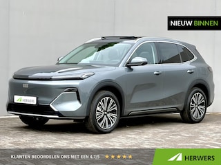 Geely Starray EM-i 1.5 Max+ / Binnenkort beschikbaar / 29,8 kWh / 136km WLTP / max 1055km Actieradius / PHEV / Plug-in / Fabrieksgarantie tot 07-2034 / Stoelverwarming voor en achter / Stoelmassage / Schuif-kantel dak / Stoelventilatie / Stuurverwarming / Elektrisch verstelbare stoelen / Elektrische achterklep / Adaptieve cruise control / Apple Carplay/Android Auto / Navigatie /
