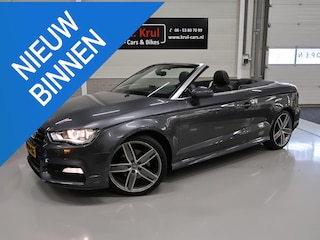 Audi A3 Cabriolet 1.8 TFSI quattro Ambition Pro Line S Open Days Automaat Leer Sportstoelen Cruisecontrol adaptief B&O LMV 19 inch Nekverwarming Boekjes aanwezig