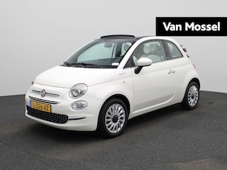 Fiat 500 1.0 Hybrid Dolcevita | Cabrio | Parkeer sensoren | LMV | DAB | Bluetooth | Airco | Cruise control