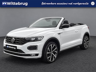 Volkswagen T-Roc 1.5 TSI 150pk R-Line DSG Automaat Navigatie / 19"LM velgen / Elek. Kap / Parkeersensoren / R-Line  / Bluetooth hal