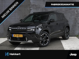 Jeep Avenger Summit 54kWh 156pk Automaat PANO-DAK | ADAP. CRUISE | STOELVERWARMING | LANE ASSIST | DODE HOEK | KEYLESS ENTRY