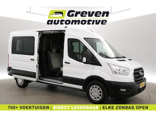 Ford Transit 2.0 TDCI L3H2 | Dubbele Cabine | Airco | Camera | Cruise | Carplay | Parkeersens.