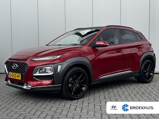 Hyundai Kona 1.6 GDI HEV Premium / Dealeronderhouden / Lederen Bekleding / Stoel verwarming en Verkoeling / Navigatie /