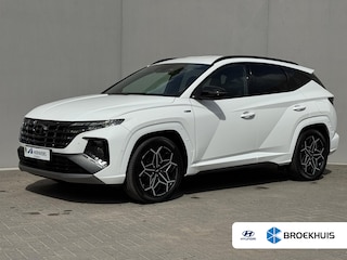 Hyundai Tucson 1.6 T-GDI PHEV N Line 4WD / Automaat / Dealer onderhouden / Fabrieksgarantie tot 04-2028 / Trekgewicht 1350 kg / Elektrische achterklep / Stuur- Stoel & Achterbank verwarming / Adaptief cruise control / Rondomzicht camera / Stoelventilatie /