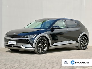 Hyundai Ioniq 5 Lounge 77.4 kWh / Relax Pakket / SOH 99% / Dealer Onderhouden / Fabrieksgarantie tot 11-04-2029 / CCS Snel Laden / Lederen Bekleding / Stoelventilatie / Elektr. Voorstoelen / Elektrische Achterklep / Stuur-, Stoel- & Achterbankverwarming / Achteruitrijamera / Navi / Apple Carplay & Android Auto / 19" LM wielen /