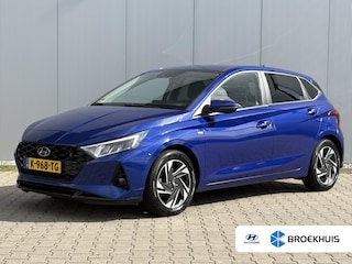 Hyundai i20 1.0 T-GDI Premium / Keyless entry / Climate control / Navigatie / Verwarmde stoelen + stuurwiel / Apple carplay/Android Auto / Trekhaak geremd 1.110 kg / | Achteruitrijcamera | Apple Carplay/Android Auto | Dodehoek detectie