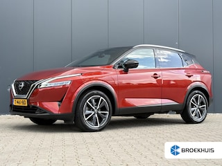 Nissan Qashqai 1.3 MHEV Tekna / Panorama dak / Trekhaak 1400kg geremd / Apple CarPlay/Android Auto / Cruise Control / Stoel en stuurverwarming /