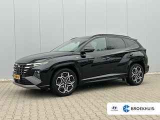 Hyundai Tucson 1.6 T-GDI HEV N Line Sky / Trekhaak Afneembaar 1650 KG Trekgewicht / Navigatie / Airco Automatisch / Stoelverwarming Voor & Achterin / Stuurwiel Verwarming / | Achterbank verwarmd | Apple Carplay/Android Auto | Cruise control adaptief met Stop&Go