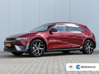 Hyundai Ioniq 5 N Line Business 84 kWh / Ultimate Red / 20" lichtmetalen velgen / Apple Carplay/Android Auto / Achterruitrijcamera / Adaptieve Cruise control / DAB ontvanger / Dodehoekdetectie met correctie/ N line exterieur / Warmtepomp
