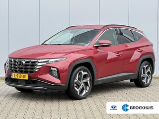Hyundai Tucson 1.6 T-GDI HEV Premium / Stoel en stuur verwarming / Stoelverkoeling / Airco / Cruise Control / Stoel verwarming achter / Ledere bekleding / Navigatie / Appel Carplay/Android Auto / | Achterbank verwarmd | Apple Carplay/Android Auto | Cruise control adaptief met Stop&Go