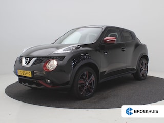 Nissan Juke 1.2 DIG-T S/S Dynamic Edition / Navigatie / Airco Climate control / Cruise Control / All Seasonbanden / Historie aanwezig / Rode design details Interieur & Exterieur / LMV / Achteruitrijcamera /