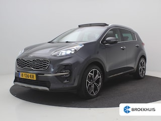 Kia Sportage 1.6 T-GDI GT-Line / Dealer Onderhouden / 7 Jaar Garantie / GT-Line / Camera / Stoel en Stuurverwarming / Panoramadak / Cruise Control / 1600Kg Trekgewicht / Trekhaak / | Achterbank verwarmd | Achteruitrijcamera | Elektrisch glazen panorama-dak