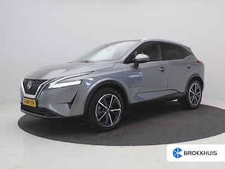 Nissan Qashqai 1.3 MHEV Tekna / Panoramadak / All Seasonbanden / Trekhaak / 1400 Kg Trekgewicht / Lederen bekleding / Bestuurdersstoel Elektrisch   / Adaptieve cruise control / Historie aanwezig /