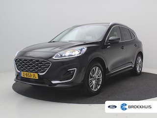 Ford Kuga 2.5 PHEV Vignale / 1.500kg Trekgewicht / HUD / Driver Assistance Pack / Technology Pack / Stuur-, Stoel en Achterbank verwarming / Adaptieve CC / Apple Carplay Android Auto / | Achterbank verwarmd | Achteruitrijcamera | Active Braking/Pre-Collision Assist (voor auto's, voetgangers en fietsers)