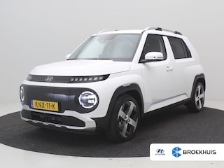 Hyundai Inster Evolve 49 kWh / Navigatie / Adaptieve Cruise Control / NL Auto / Fabrieksgarantie / Keyless Entry / 17" LMV / Dakrails / Historie aanwezig / | 17" LMV / Verschuifbare achterbank / 3-Fase Laden | Achteruitrijcamera | Apple Carplay/Android Auto|telefoonintegratie premium