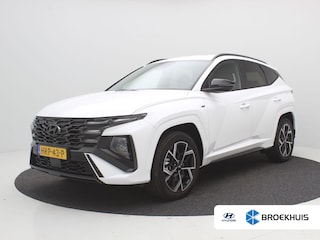 Hyundai Tucson 1.6 T-GDI PHEV N Line Edition / Navigatie / Leer-Alcantara bekleding met rode stiksel / 19" LMV / Stoelverwarming voor / LED verlichting /