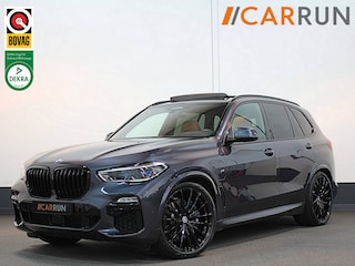 BMW X5 45e M-Performance Seats | 360 View | Panorama | ACC | Kristal pook | Head-Up | Laser-LED | Memory | Harman-Kardon | Keyless-Go | Trekhaak | Drive Assist Pro. | Leder | 4-Zone Clima | Standkachel | Rijklaarprijs & Bovag garantie | Carplay | Draadloos Laden | DAB | Sfeerverlichting |