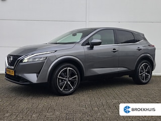 Nissan Qashqai 1.3 MHEV Xtronic N-Style / Trekhaak (1800KG Trekgewicht) / Navigatie / Android Auto/Apple Carplay / 360 Camera / Cruise Control Adaptief / Climate Control / Draadloze Telefoonlader / 19" Lichtmetalen Velgen / DAB / Keyless