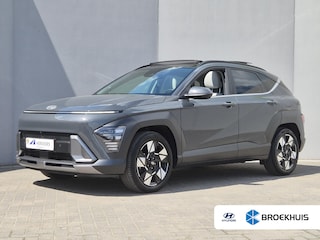 Hyundai Kona 1.6 GDI HEV Premium Sky | 18-inch lichtmetalen velgen met 215/55 R18-banden | Apple Carplay/Android Auto|telefoonintegratie premium | Ecotronic Gray Pearl
