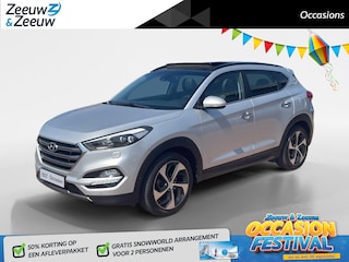 Hyundai Tucson 1.6 T-GDi Premium 4WD | STOEL VERWARMING | SCHUIFKANTELDAK | CAMERA | NAVIGATIE | ELEKTRISCHE STOEL |