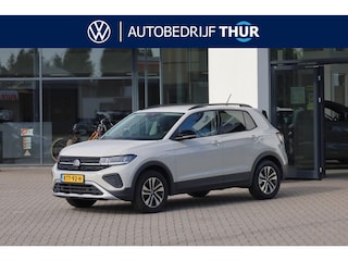 Volkswagen T-Cross 1.0 TSI Life Edition 60 maanden / 100.000km garantie, discover pro navigatie, parkeersensoren voor en achter (PDC),  dodehoekdetectie (Side Assist), privacy glas, 16" 'Zurich' LMV, verwarmbare voorstoelen, climatronic, draadloos Apple Carplay & Android Auto, draadloze telefoonlader, adaptieve cruise control (ACC), multifunctioneel lederen stuurwiel, ambiente verlichting, regensensor, LED koplampen, elektrisch verstel-, verwarm- en inklapbare buitenspiegels etc.