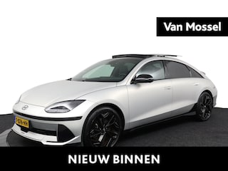 Hyundai Ioniq 6 First Edition AWD 77.4 kWh | Apple Carplay/Android Auto | Navigatie | Achteruitrijcamera | Cruise control adaptief | Panoramadak | Trekhaak 1500KG |