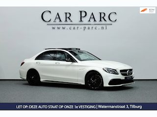 Mercedes-Benz C-klasse AMG 63 LED/SFEER/PANO/LEDER+S.VERWARMING+MEMORY/19" LMV/CAM/ACC/ECC/12 MDN GARANTIE!