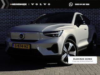 Volvo C40 Recharge Plus 69 kWh | Warmtepomp | Achteruitrijcamera | Parkeersensoren | Keyless Entry | Elektrische Achterklep | Stoelverwarming | Cruise Control Adaptief | BLIS | Google Navigatie | Apple Carplay | Android Auto