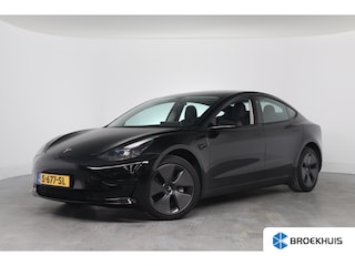 Tesla Model 3 RWD 60 kWh | SOH 92% | 1e Eigenaar! | Panoramadak | Leder | LED | Keyless | 360 Camera | Clima | Stoelverwarming | Navi