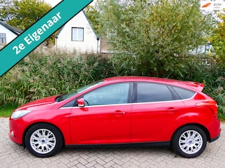 Ford Focus 1.6i 182pk Titanium 2e eig. Clima Leder Navi PDC Trekhaak 1500kg.