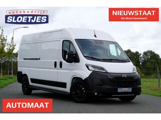 Peugeot Boxer 2.2 BlueHDi 140 L3H2 3.5t in Nieuwstaat |Mooie camperbasis met BPM voordeel |Automaat |Full-LED koplampen |Camera |Cruise |Navi |2e airbag |Leder stuur |Digitaal dashboard