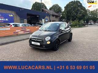 Fiat 500 0.9 TwinAir Blackjack Leer 2x SLEUTEL + BOEKJES !