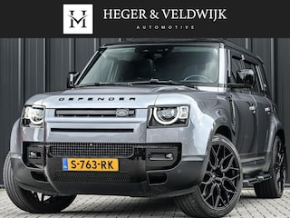 Land Rover Defender 110 2.0 P400e 110 SE Panoramadak | NL-Auto | Meridian Sound | 360 Camera | Luchtvering | Memory Seats | Koelbox | Stuurverwarming | Stoelverwarming V+A | Trekhaak |