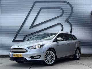 Ford Focus Wagon 1.0 Titanium 2e Eigenaar|Navi|Clima|Cruise|PDC V+A|Trekhaak|N.A.P|APK tot 03-2027