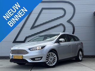 Ford Focus Wagon 1.0 Titanium 2e Eigenaar|Navi|Clima|Cruise|PDC V+A|Trekhaak|N.A.P|APK tot 03-2027