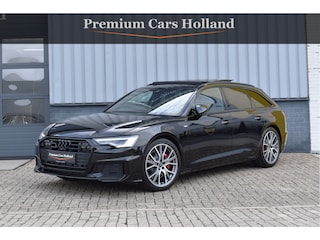 Audi A6 Avant 55 TFSI e Quattro S-Line 367 Pk Competition Pano HUD Leder Soft-Close Trekhaak S6 Uitlaat 20 Inch