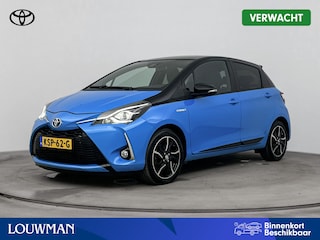 Toyota Yaris 1.5 Hybrid Bi-Tone Skyblue Limited Edition | Panoramadak | Keyless Entry/Start | Parkeercamera |