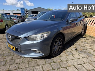 Mazda 6 Sportbreak 2.2D Skylease+ | HANDEL / EXPORT!! | LEES TEKST! | Xenon | Navi | Autom. Airco | Cruise Control | LMV | Privacy Glass | APK tot 25-03-2027!
